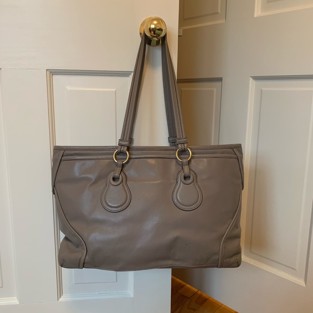 Tumi Gray Tote